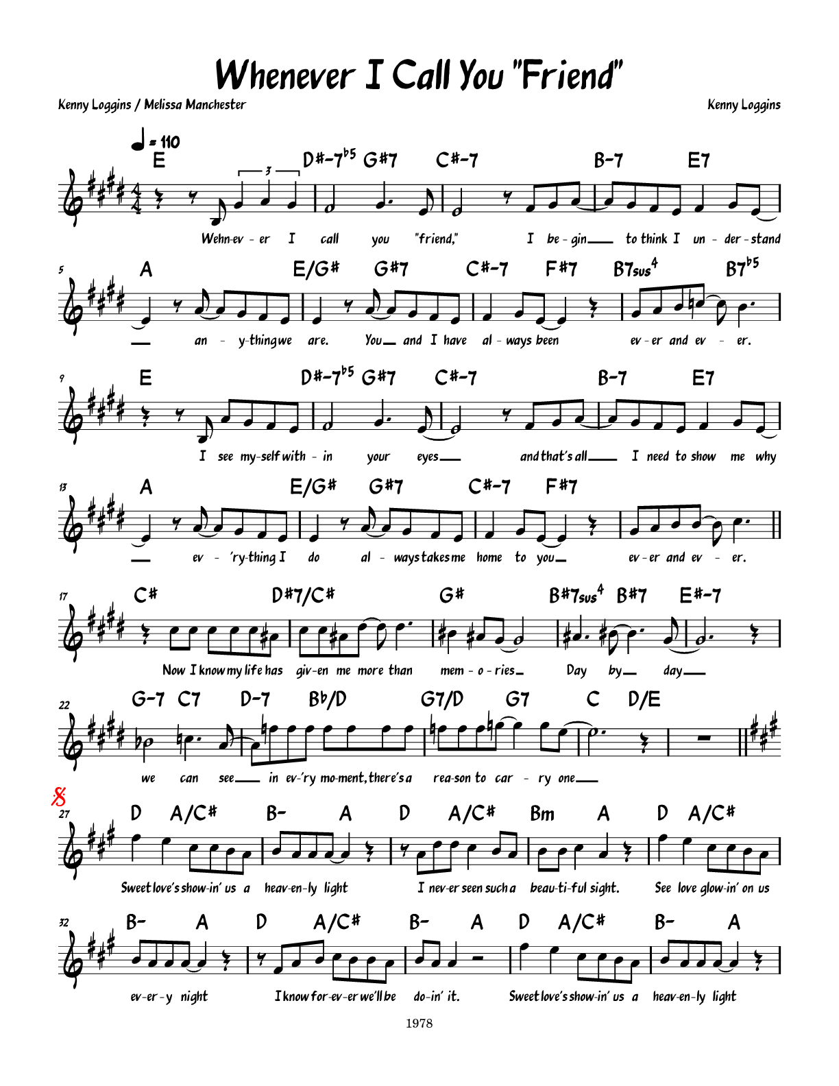 Sheet Music